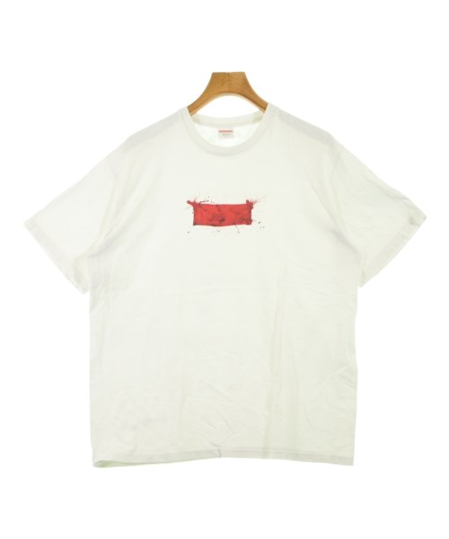 Supreme シュプリーム Tシャツ・カットソー メンズ L 白 【中古】【古着】