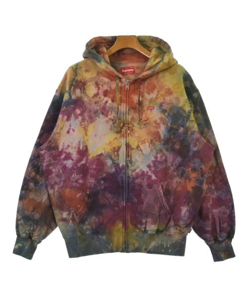 Supreme シュプリームパーカー メンズ M 紫x茶x紺等(総柄)【中古】【古着】