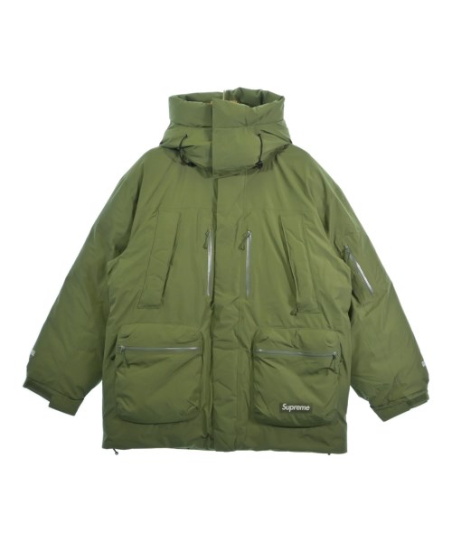 Supreme シュプリーム ダウンジャケット/ダウンベスト メンズ M 緑 【中古】【古着】