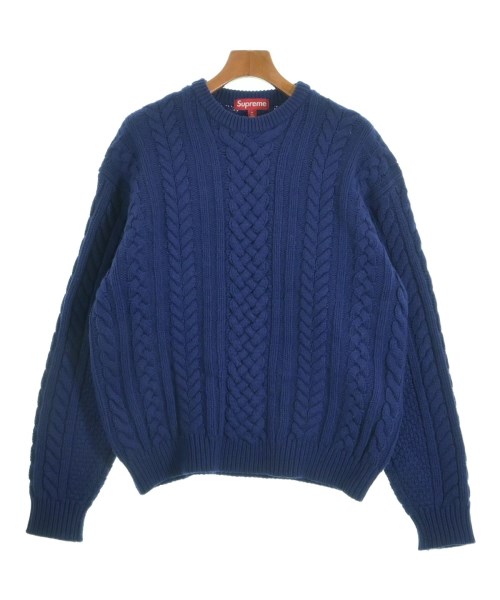 Supreme シュプリームニット・セーター メンズ M 青【中古】【古着】