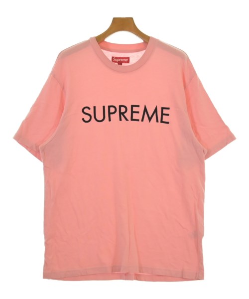 Supreme シュプリーム Tシャツ・カットソー メンズ L ピンク 【中古】【古着】