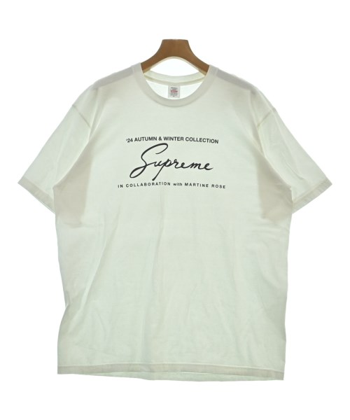 Supreme シュプリーム Tシャツ・カットソー メンズ XL 白 【中古】【古着】