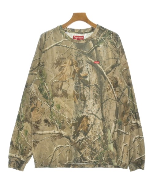 Supreme シュプリームティーシャツ・カットソー メンズ M ベージュ系(総柄)【中古】【古着】