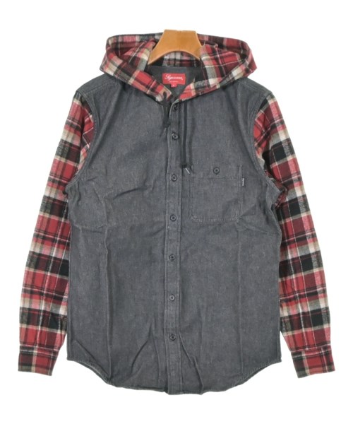 Supreme シュプリームカジュアルシャツ メンズ S 黒x赤x白等【中古】【古着】｜RAGTAG（ブランド古着のラグタグ）