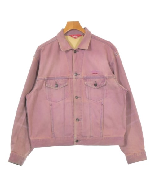 Supreme シュプリームデニムジャケット メンズ S ピンク【中古】【古着】
