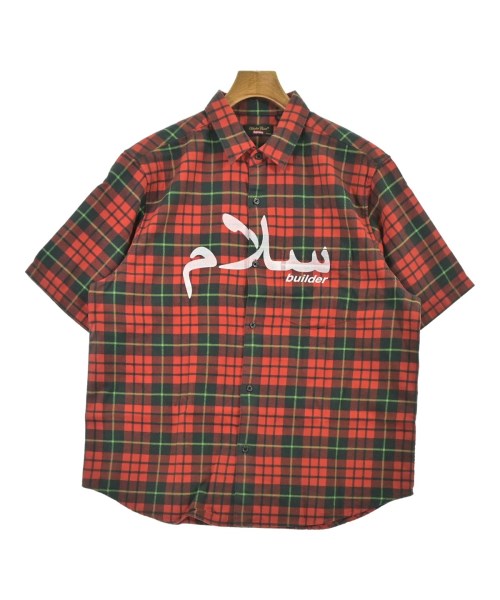Supreme シュプリームカジュアルシャツ メンズ M 赤x緑(チェック)【中古】【古着】|RAGTAG(ブランド古着のラグタグ)