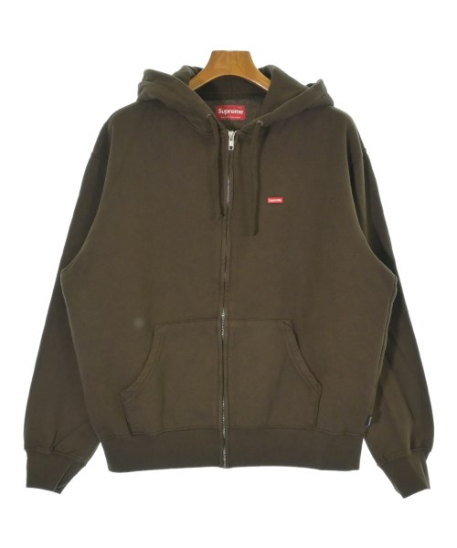 Supreme シュプリームパーカー メンズ S 茶【中古】【古着】