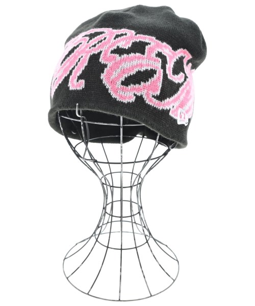 Supreme シュプリームニットキャップ・ビーニー メンズ ONE 黒【中古】【古着】