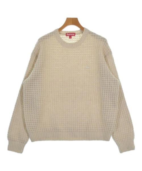 Supreme シュプリームニット・セーター メンズ L ベージュ【中古】【古着】|RAGTAG(ブランド古着のラグタグ)