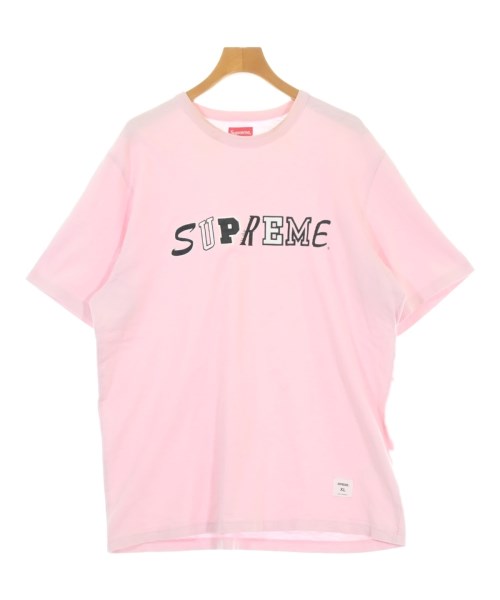Supreme シュプリームTシャツ・カットソー メンズ XL ピンク【中古】【古着】｜RAGTAG（ブランド古着のラグタグ）