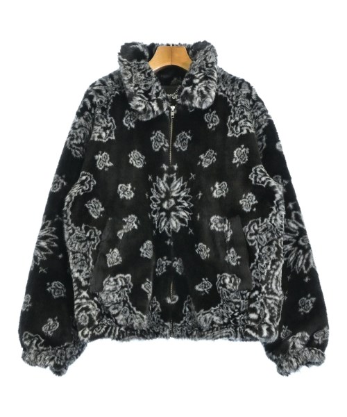 Supreme シュプリームブルゾン（その他） メンズ M 黒x白(総柄)【中古】【古着】｜RAGTAG（ブランド古着のラグタグ）