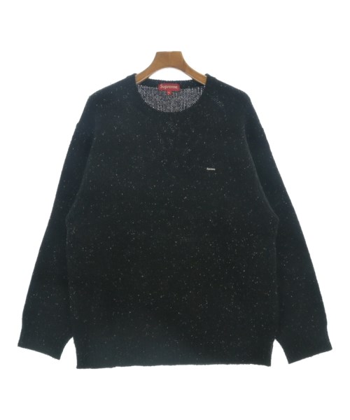 Supreme シュプリームニット・セーター メンズ XL 黒x白(入り合わせる)【中古】【古着】