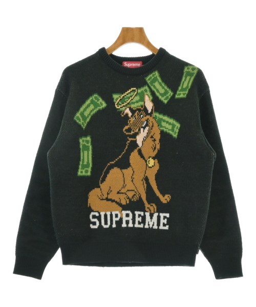 Supreme シュプリームニット・セーター メンズ S 黒【中古】【古着】