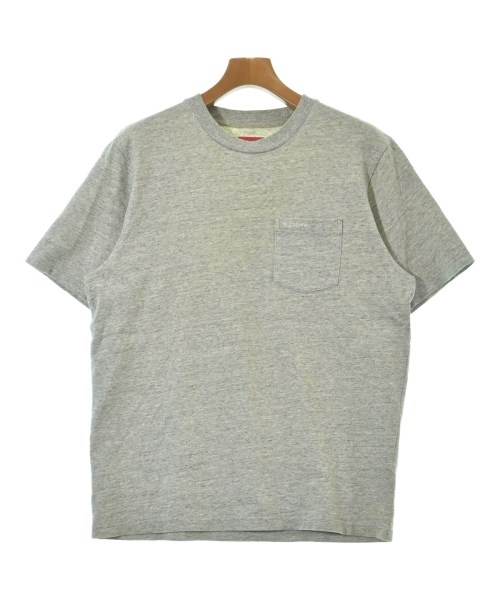 Supreme シュプリーム Tシャツ・カットソー メンズ M ライトグレーxグレー(ミックス) 【中古】【古着】