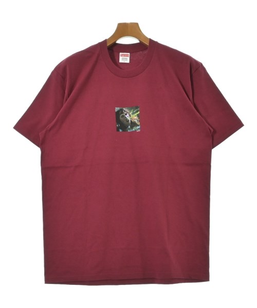 Supreme シュプリーム Tシャツ・カットソー メンズ L エンジ 【中古】【古着】