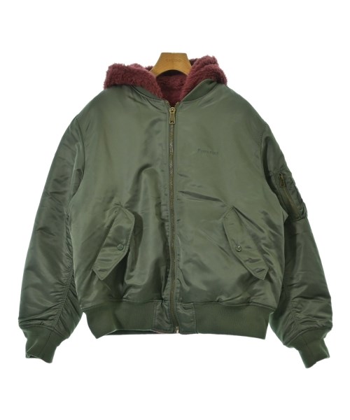 Supreme シュプリーム ミリタリーブルゾン メンズ -(XXL位) カーキ 【中古】【古着】