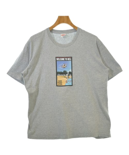 Supreme シュプリームTシャツ・カットソー メンズ M グレー【中古】【古着】