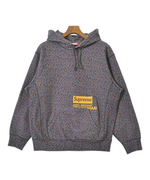Supreme シュプリームパーカー メンズ M グレーx紫xオレンジ(花柄)【中古】【古着】｜RAGTAG（ブランド古着のラグタグ）