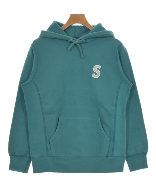 Supreme シュプリーム パーカー メンズ S 緑 【中古】【古着】