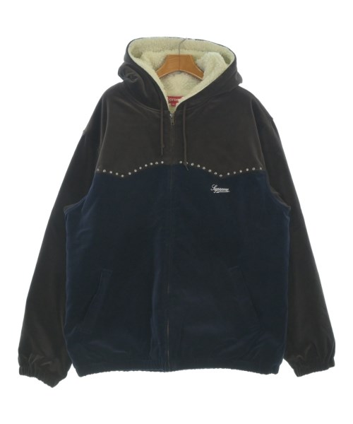 Supreme シュプリームブルゾン（その他） メンズ XL 紺x茶【中古】【古着】｜RAGTAG（ブランド古着のラグタグ）