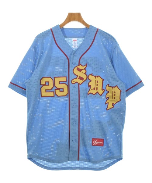 Supreme シュプリームカジュアルシャツ メンズ M 青x赤x黄【中古】【古着】|RAGTAG(ブランド古着のラグタグ)