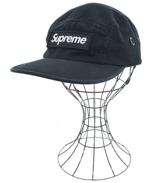 Supreme シュプリームキャップ メンズ - 黒【中古】【古着】｜RAGTAG（ブランド古着のラグタグ）