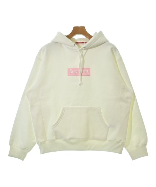 Supreme シュプリーム パーカー メンズ M 白 【中古】【古着】