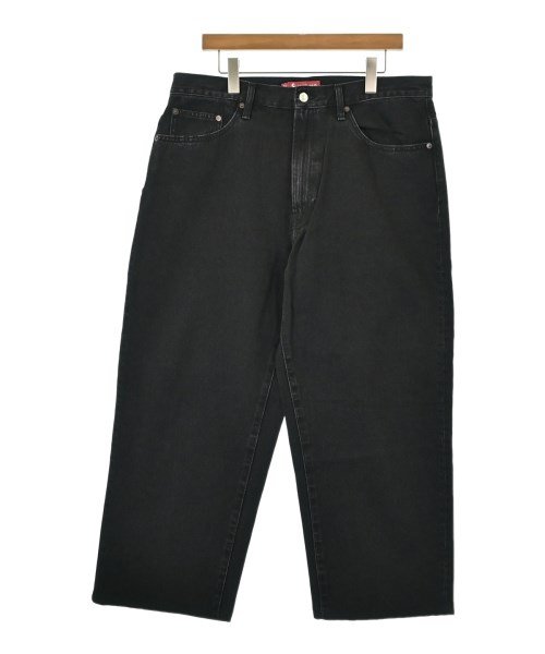 Supreme シュプリーム デニムパンツ メンズ 34(XL位) 黒(デニム) 【中古】【古着】