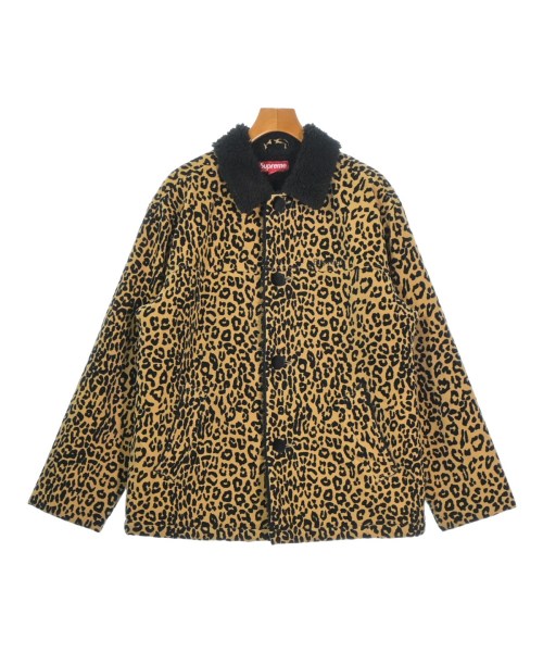 Supreme シュプリーム ブルゾン（その他） メンズ M 黄x黒(豹柄) 【中古】【古着】