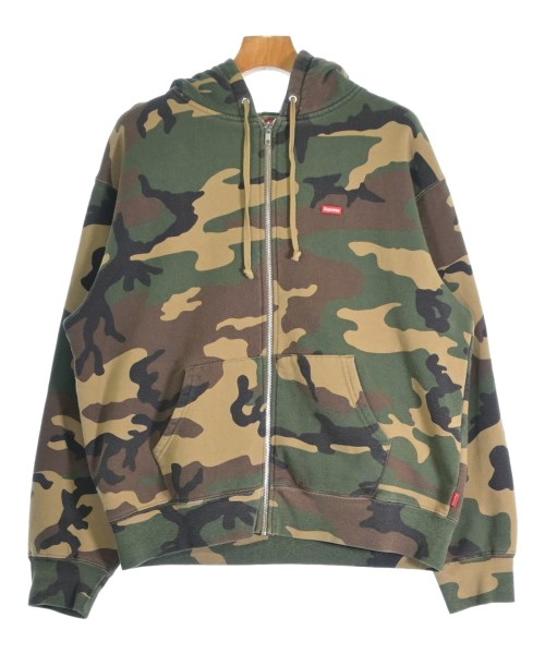 Supreme シュプリームパーカー メンズ M カーキxベージュx黒等(偽装)【中古】【古着】