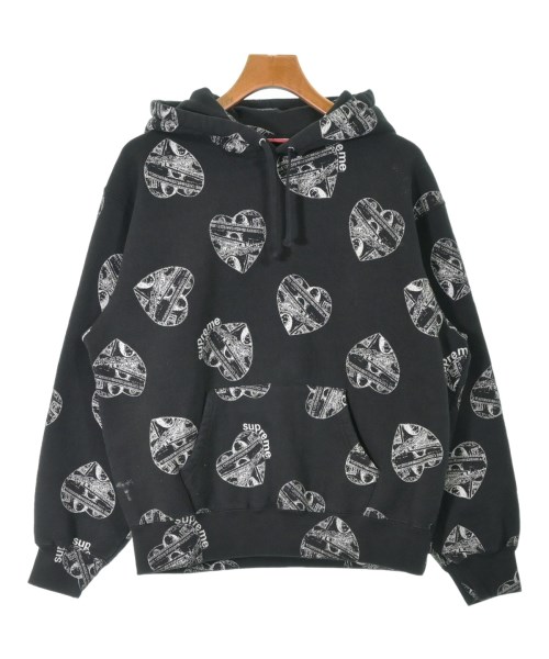 Supreme シュプリーム パーカー メンズ S 黒xアイボリー(総柄) 【中古】【古着】 26,412円