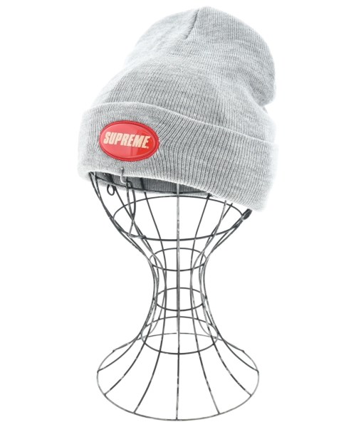 Supreme シュプリームニットキャップ・ビーニー メンズ - 薄墨色【中古】【古着】