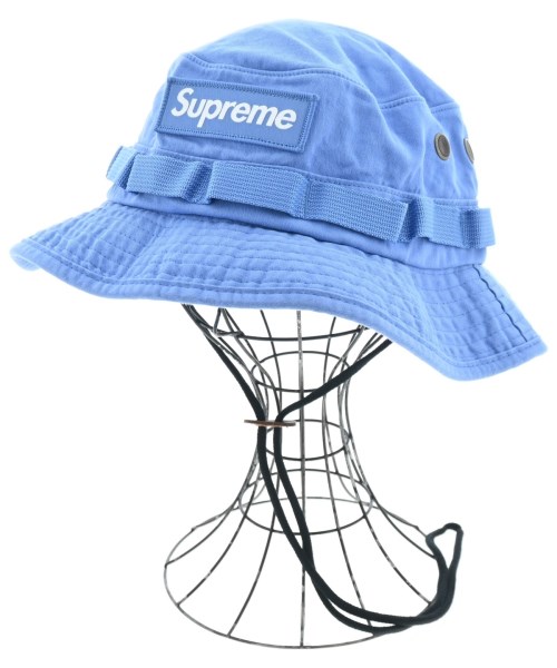 Supreme シュプリーム ハット メンズ - 青 【中古】【古着】 15,800円