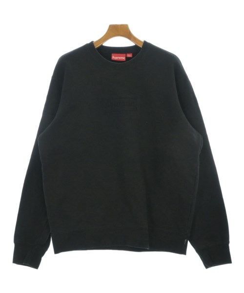 Supreme シュプリームスウェット メンズ L 黒【中古】【古着】