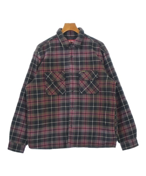 Supreme シュプリームブルゾン（余分の物） メンズ M 黒x薄墨色xさくら色等(読み合わせる)【中古】【古着】