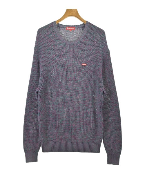 Supreme シュプリームニット・セーター メンズ L 紫x青緑(ミックス)【中古】【古着】｜RAGTAG（ブランド古着のラグタグ） 18,200円