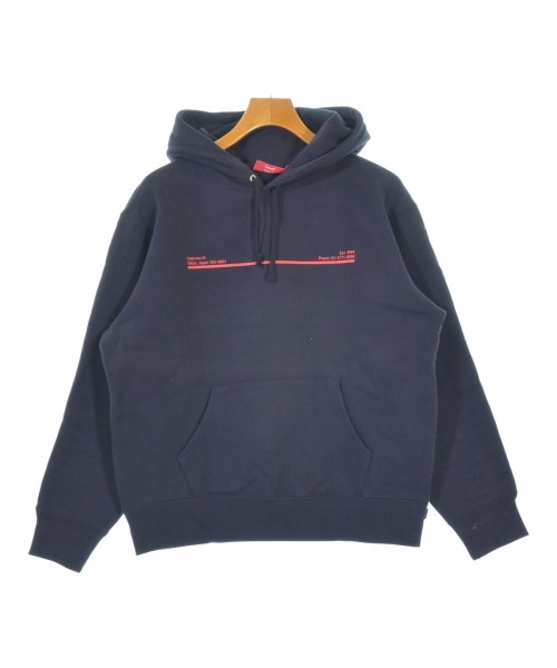 Supreme シュプリームパーカー メンズ S 紺【中古】【古着】