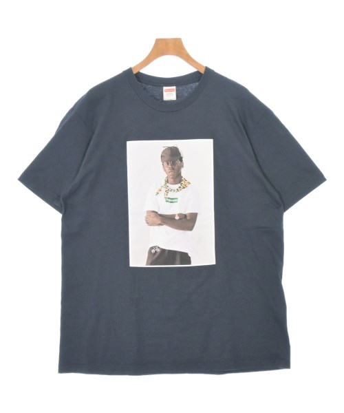 Supreme シュプリームプルオーバー・カットソー メンズ L 紺【中古】【古着】