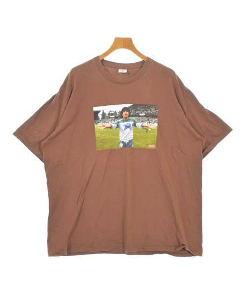 Supreme シュプリームプルオーバー・カットソー メンズ XXL 茶【中古】【古着】