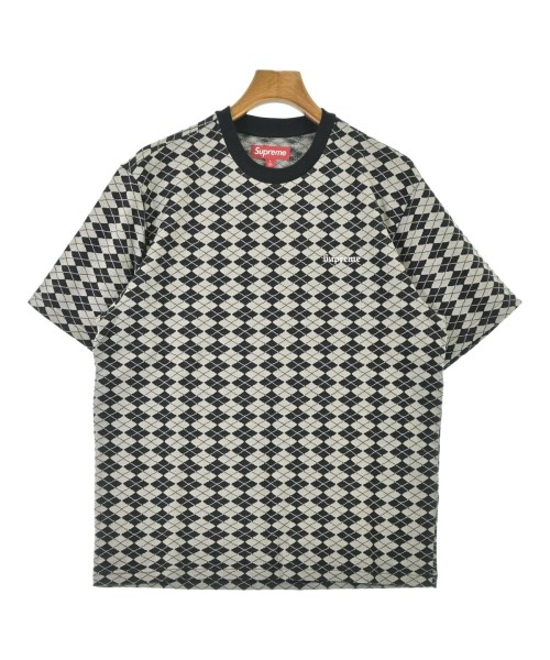 Supreme シュプリームティーシャツ・カットソー メンズ S 黒x白(照合のしるし)【中古】【古着】