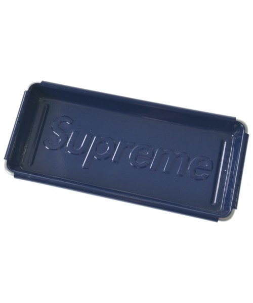 Supreme シュプリーム小物類（余分の物） メンズ - 紺【中古】【古着】