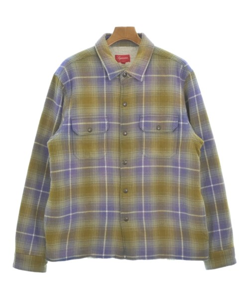 Supreme シュプリームブルゾン（余分の物） メンズ M 紫xベージュ系等(読み合わせる)【中古】【古着】