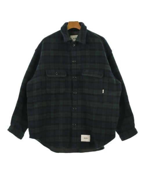 WTAPS ダブルタップス ブルゾン（その他） メンズ 02(M位) 紺x緑(チェック) 【中古】【古着】