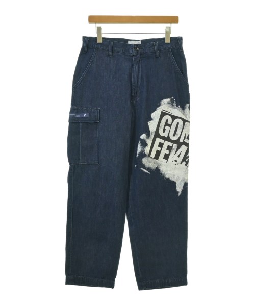 WTAPS ダブルタップスパンツ（余分の物） メンズ 1(S位) 青(ジーンズ)【中古】【古着】 メンズファッション-ズボン・パンツ