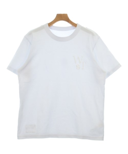 WTAPS ダブルタップス Tシャツ・カットソー メンズ 4(XL位) 白(青がかっています) 【中古】【古着】