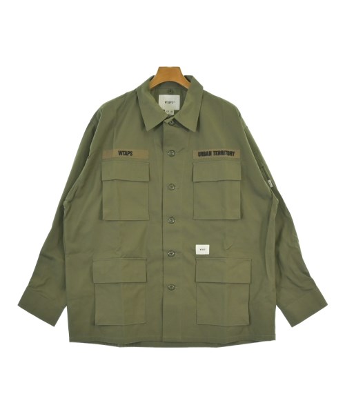 WTAPS ダブルタップス ミリタリーブルゾン メンズ 3(L位) カーキx白x黒 【中古】【古着】 18,980円