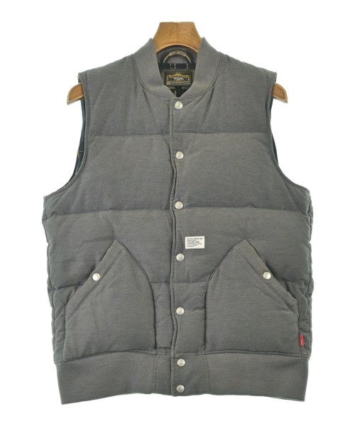 WTAPS ダブルタップス ダウンジャケット/ダウンベスト メンズ M グレー 【中古】【古着】