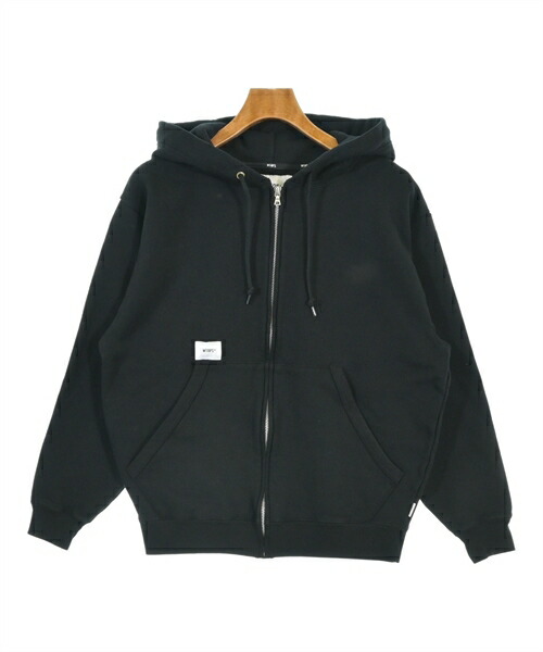 WTAPS ダブルタップス パーカー メンズ 1(S位) 黒 【中古】【古着】