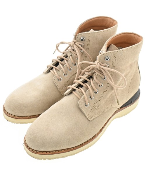 visvim ヴィズヴィムブーツ メンズ US9 1/2(27.5糎位) ベージュ【中古】【古着】