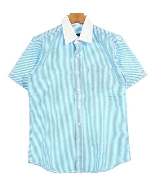 SOPHNET. ソフネット カジュアルシャツ メンズ M 水色x白(ストライプ) 【中古】【古着】